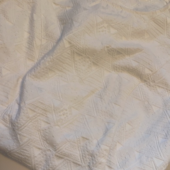 Ivory H&M Divided feminine textured dress size 4 - Picture 3 of 6